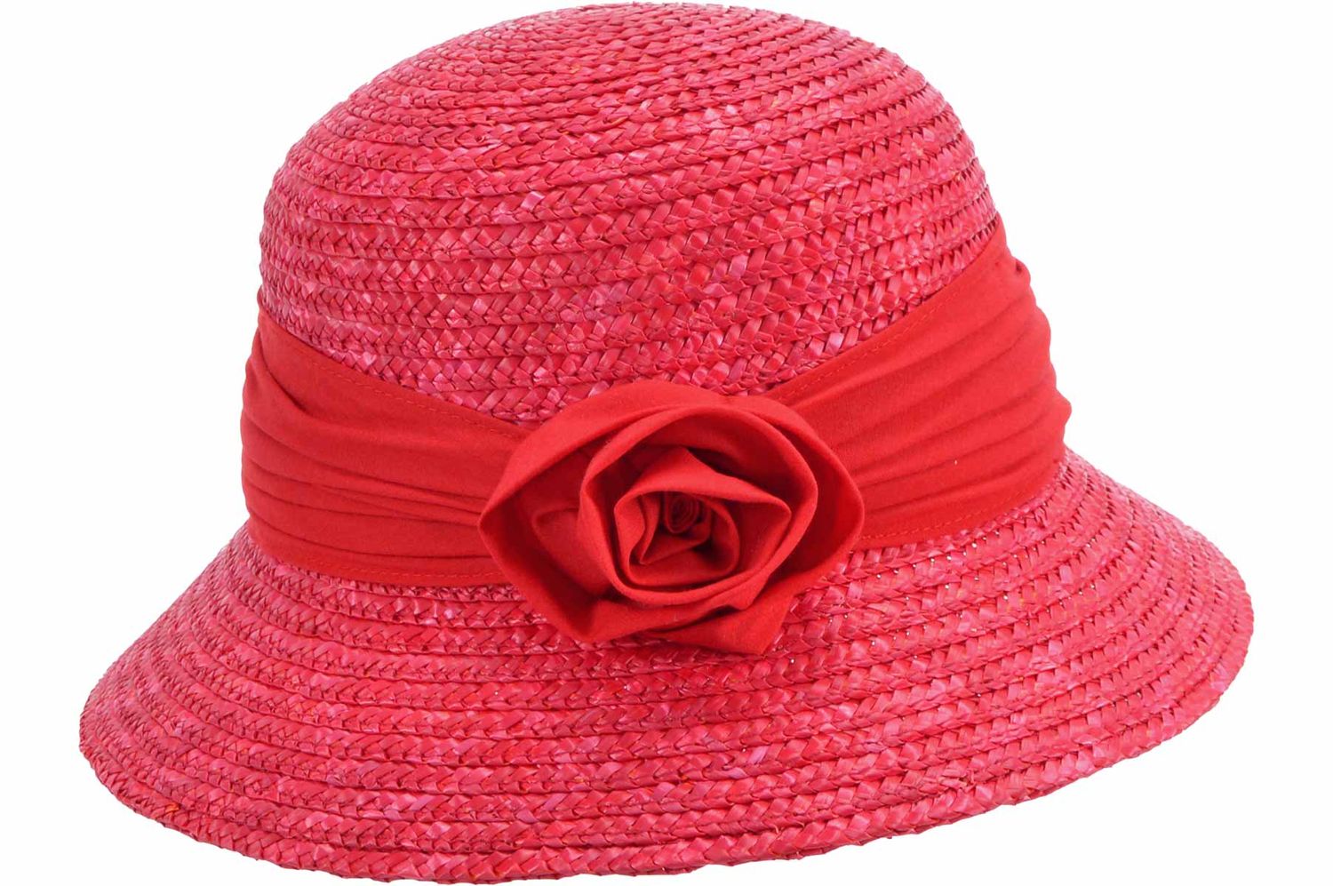 Gehäkelter Strohhut Mit Rüschen - Eleganter Sonnenhut Für Damen Mit Verstellbarer Größe