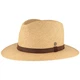 Panama-Hut Traveller mit schmalem Leder-Band von Hut Breiter in stone 65a Panama-Hut Traveller mit schmalem Leder-Band von Hut Breiter in stone 65a