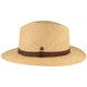 Panama-Hut Traveller mit schmalem Leder-Band von Hut Breiter in stone 65a Panama-Hut Traveller mit schmalem Leder-Band von Hut Breiter in stone 65a
