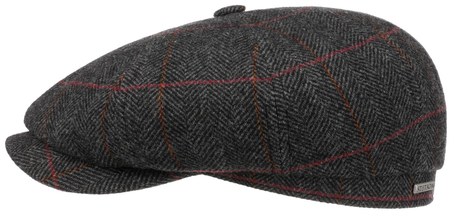 Stetson 8-teilige Hatteras warm und leicht Fischgrät-Muster