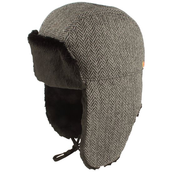 Sterntaler Berretto Da Aviatore Per Bambino In Pile – Marrone Melange, Foderato, Caldo Per Inverno - 4