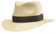 Stetson feiner Brisa Panamahut Stoffgarnitur mit UV-Schutz 40+ in beige