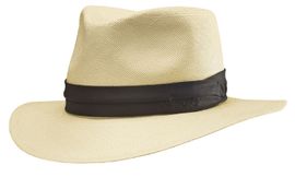 Stetson feiner Brisa Panamahut Stoffgarnitur mit UV-Schutz 40+ in beige Stetson feiner Brisa Panamahut Stoffgarnitur mit UV-Schutz 40+ in beige