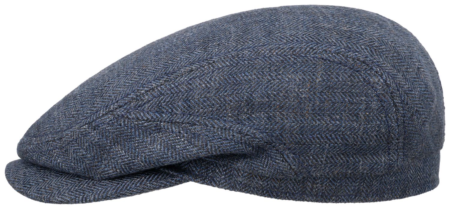 Stetson Driver Cap Linen Herringbone