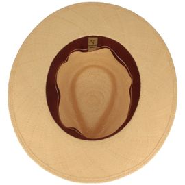 Panamahut Traveller mit Wildleder-Band & Crochet von Hut Breiter in Panamahut Traveller mit Wildleder-Band & Crochet von Hut Breiter in