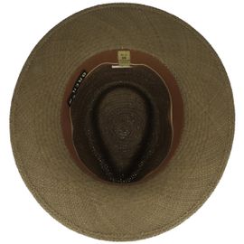 Panamahut Traveller mit Wildleder-Band & Crochet von Hut Breiter in grün Panamahut Traveller mit Wildleder-Band & Crochet von Hut Breiter in grün