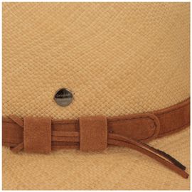 Panama Hut Gambler Lederband UV 50+ von Hut-Breiter in grau Panama Hut Gambler Lederband UV 50+ von Hut-Breiter in grau
