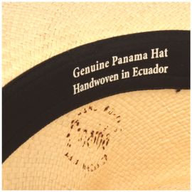 Extra breiter Panamahut Traveller UV-Schutz 50 von Hut-Breiter in beige Extra breiter Panamahut Traveller UV-Schutz 50 von Hut-Breiter in beige