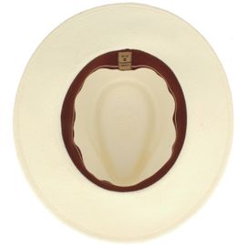 Original schmaler Brisa Panama Hut UV 50 von Hut-Breiter in weiß Original schmaler Brisa Panama Hut UV 50 von Hut-Breiter in weiß