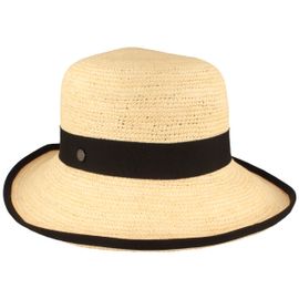 Panamahut Crochet Aufschlag-Glocke mit Einfass von Hut-Breiter in beige