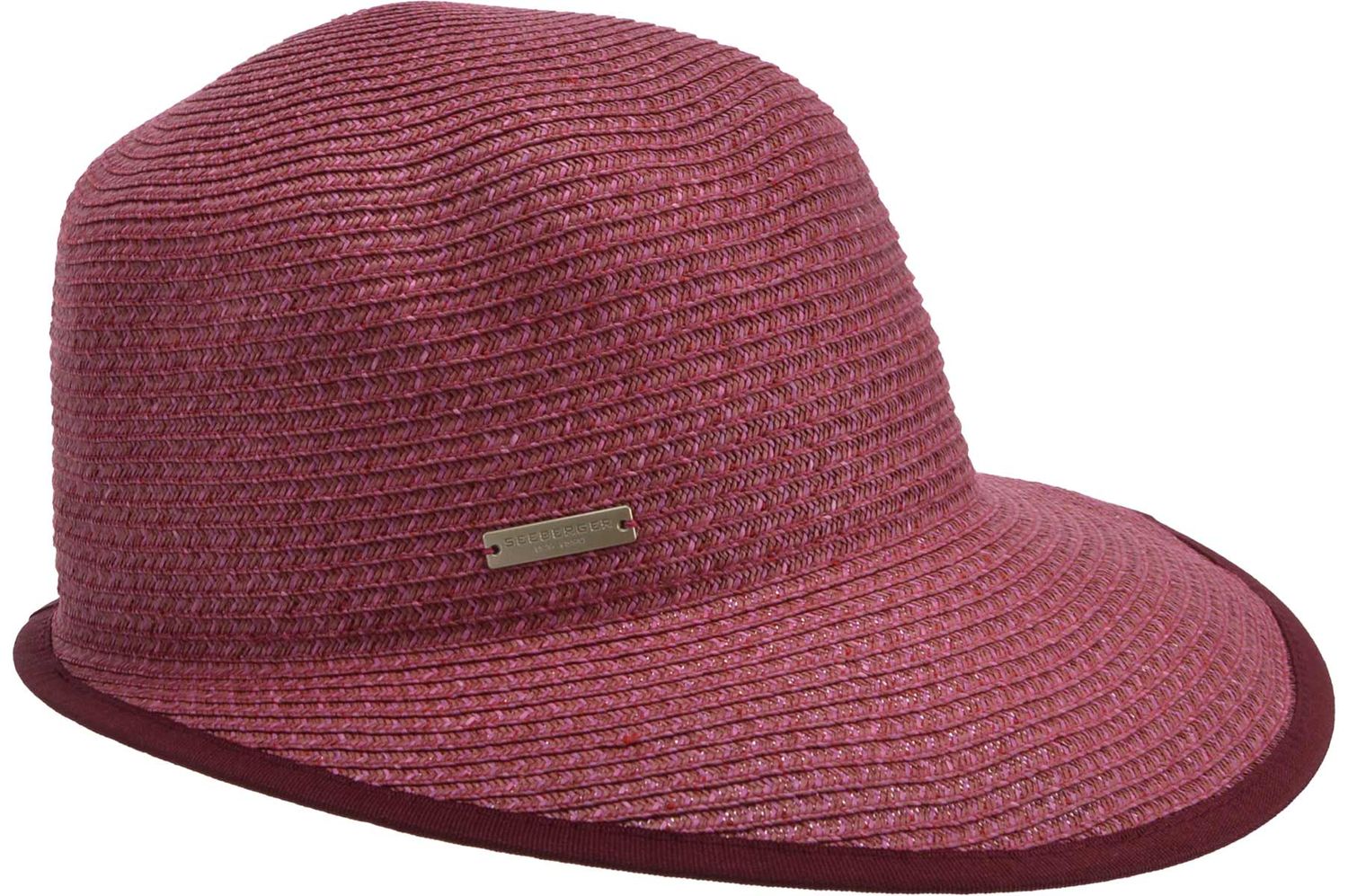 Seeberger Rollbare Schute Borten-Strohhut mit UV-Schutz 80