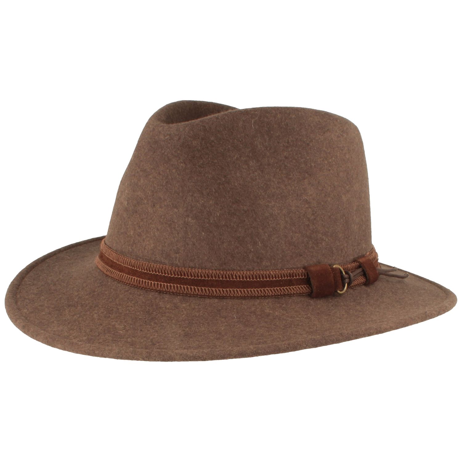 Scippis Outdoor Filzhut Corfield aus Wolle mit Leder-Garnitur
