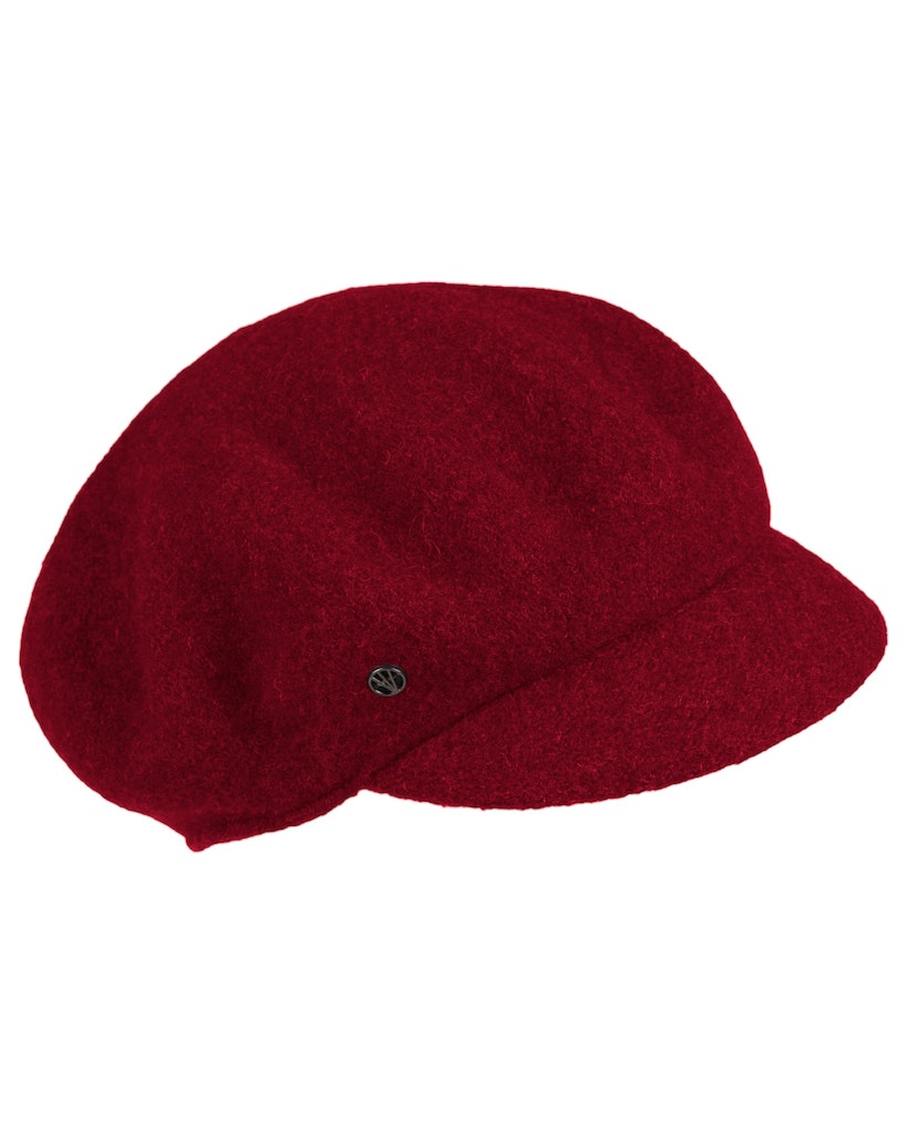 LOEVENICH Beanie Aus 100% Wolle - Gefalteter Rand Für Damen