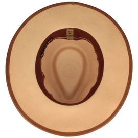 Montecristi Panamahut mit Lederband Ledereinfass UV-Schutz 50+ von Hut-Breiter in grau Montecristi Panamahut mit Lederband Ledereinfass UV-Schutz 50+ von Hut-Breiter in grau