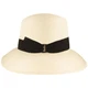 Borsalino eleganter hochwertig gefertigter Panamahut Glocke in beige