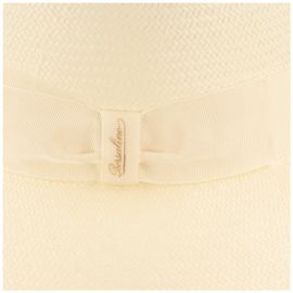 Borsalino eleganter hochwertig gefertigter Panamahut Glocke in beige Borsalino eleganter hochwertig gefertigter Panamahut Glocke in beige