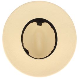 Borsalino eleganter hochwertig gefertigter Panamahut Glocke in beige Borsalino eleganter hochwertig gefertigter Panamahut Glocke in beige