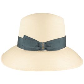 Borsalino eleganter hochwertig gefertigter Panamahut Glocke in beige Borsalino eleganter hochwertig gefertigter Panamahut Glocke in beige