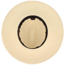Borsalino eleganter hochwertig gefertigter Panamahut Glocke in beige Borsalino eleganter hochwertig gefertigter Panamahut Glocke in beige