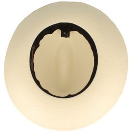 Borsalino eleganter hochwertig gefertigter Panamahut Glocke in beige Borsalino eleganter hochwertig gefertigter Panamahut Glocke in beige