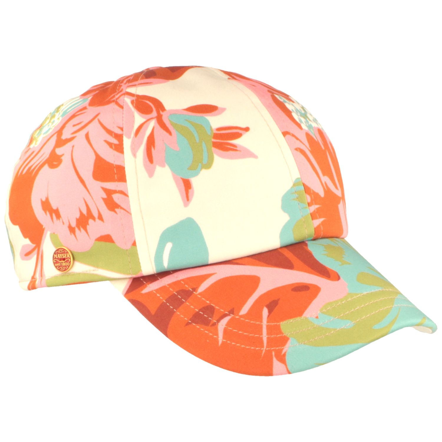 Mayser gemusterte BB-Cap Rosi mit UV Schutz 80+