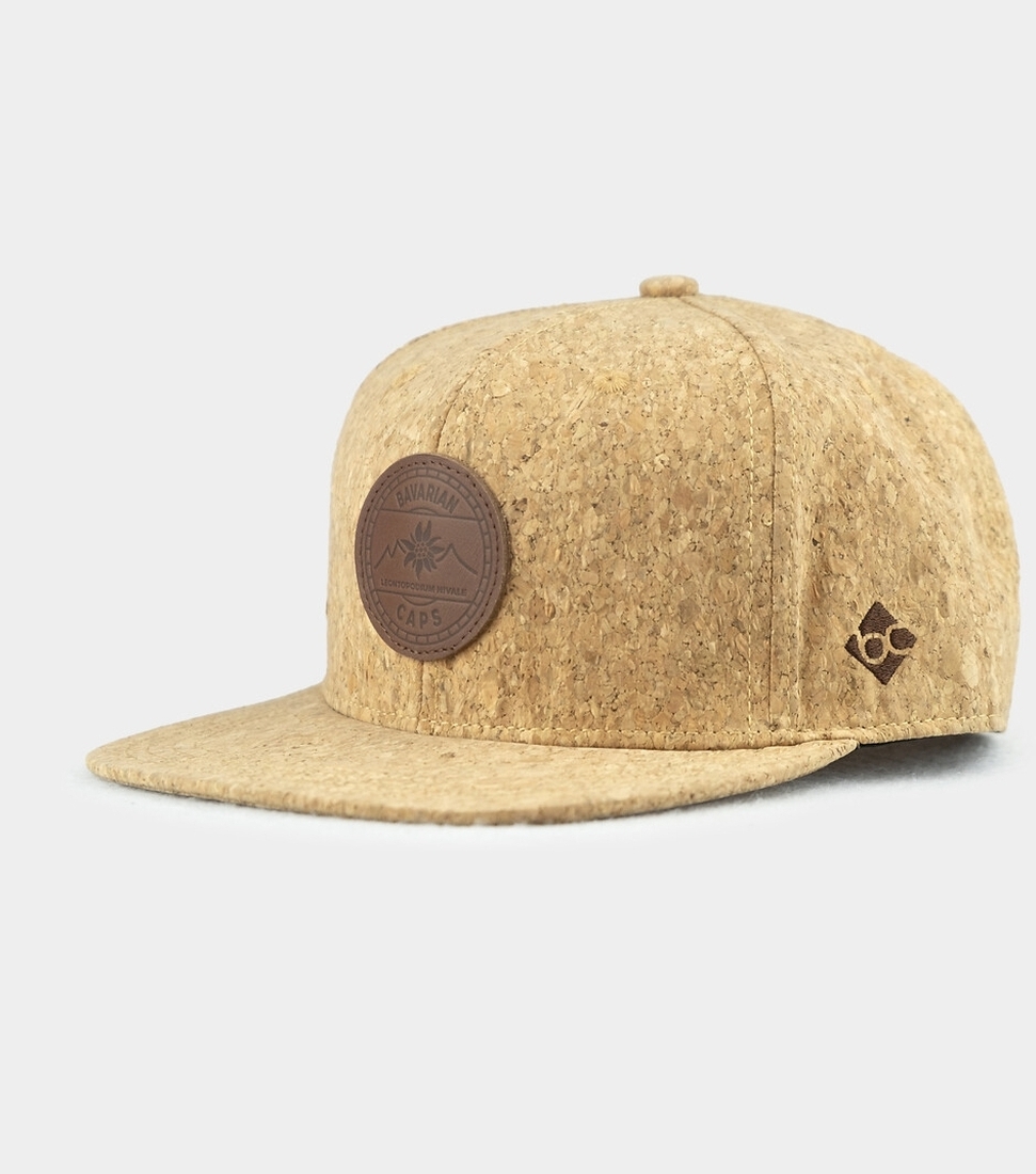 Bavarian Caps Kork Snapback "Alpinum Edelweiß"