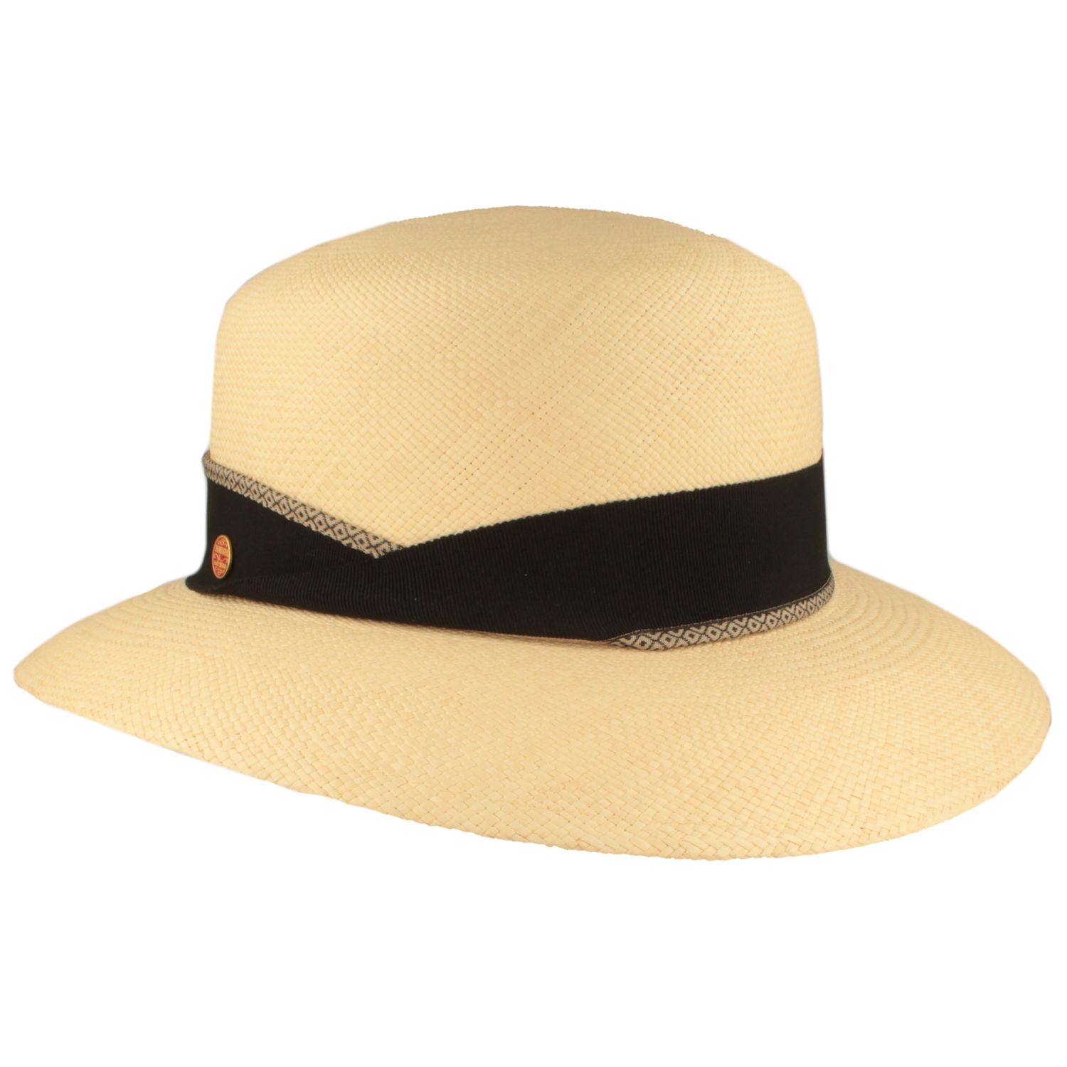 Mayser original Panama Hut Glocke "Palmira" mit Sonnenschutz UV 80