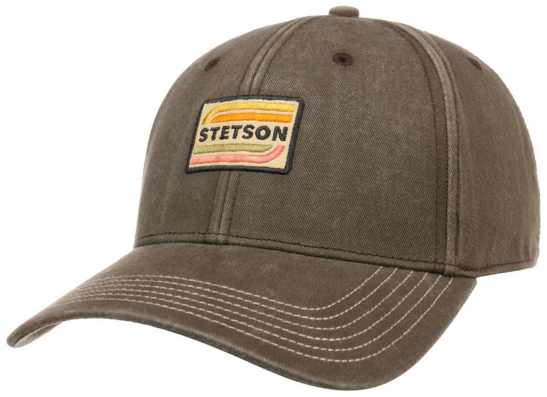 Stetson Baseball Cap aus 100% Baumwolle mit UPF 40+