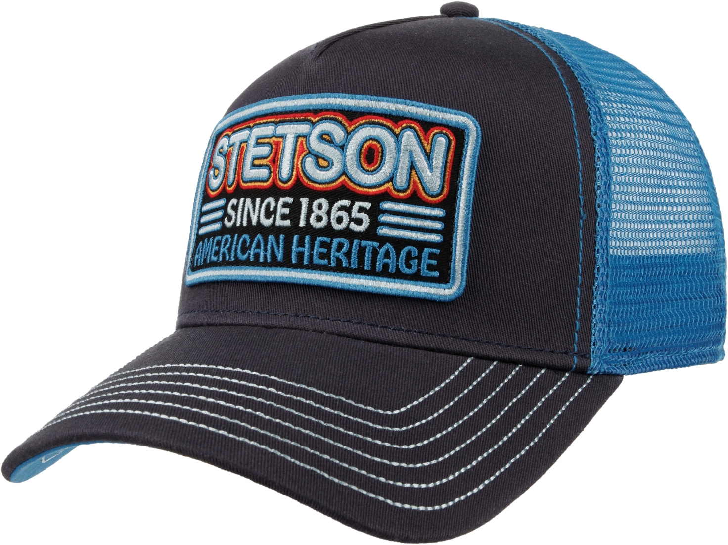 Stetson Trucker Cap Glow in The Dark mit Netzeinsatz