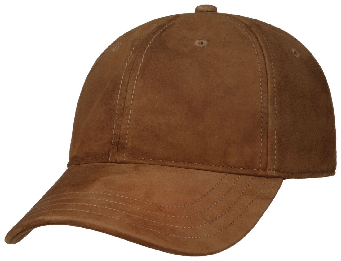 Stetson handgemachte Velour Leder Cap mit Baumwoll-Futter