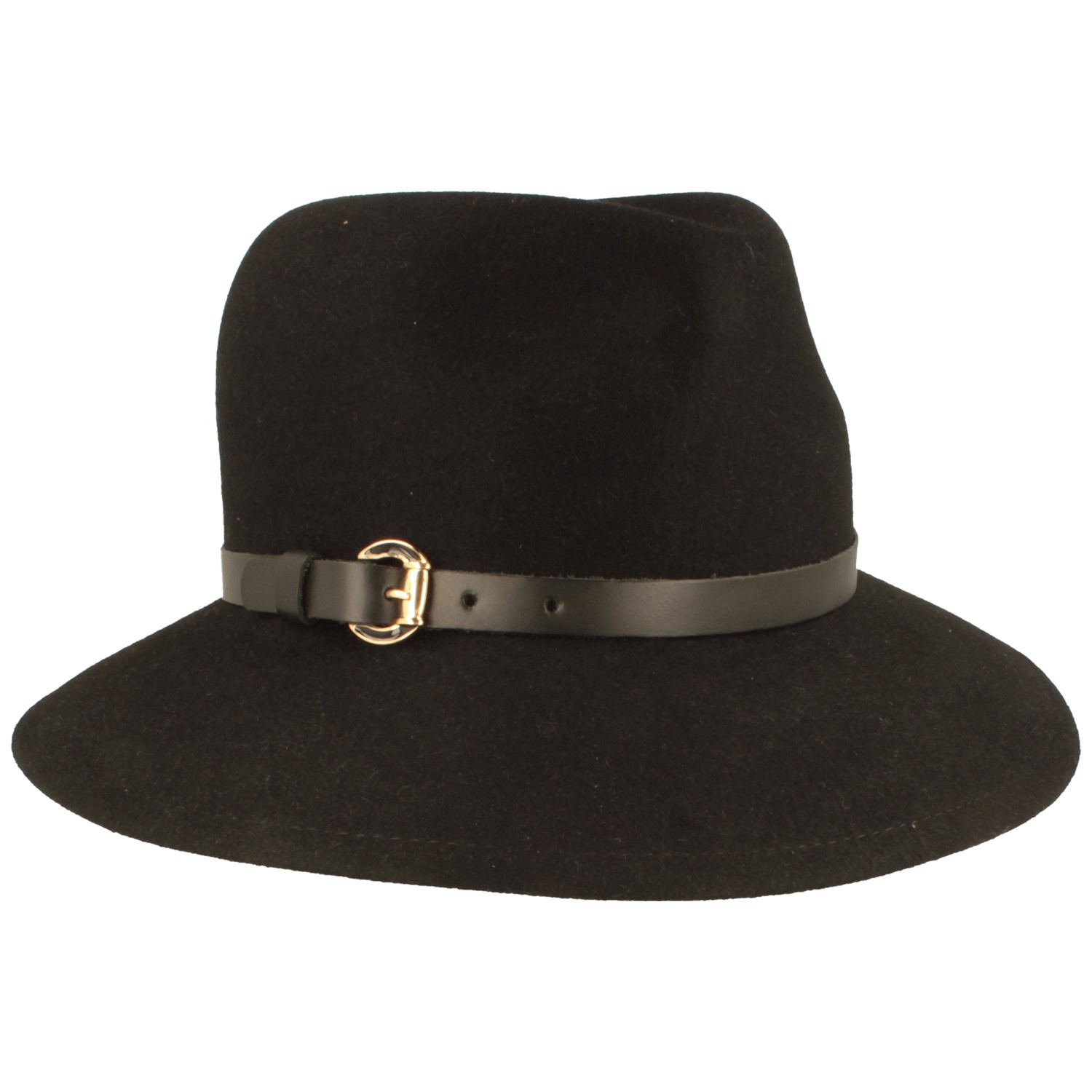 Mayser moderner Traveller Leonie aus 100% Haar mit Lederband