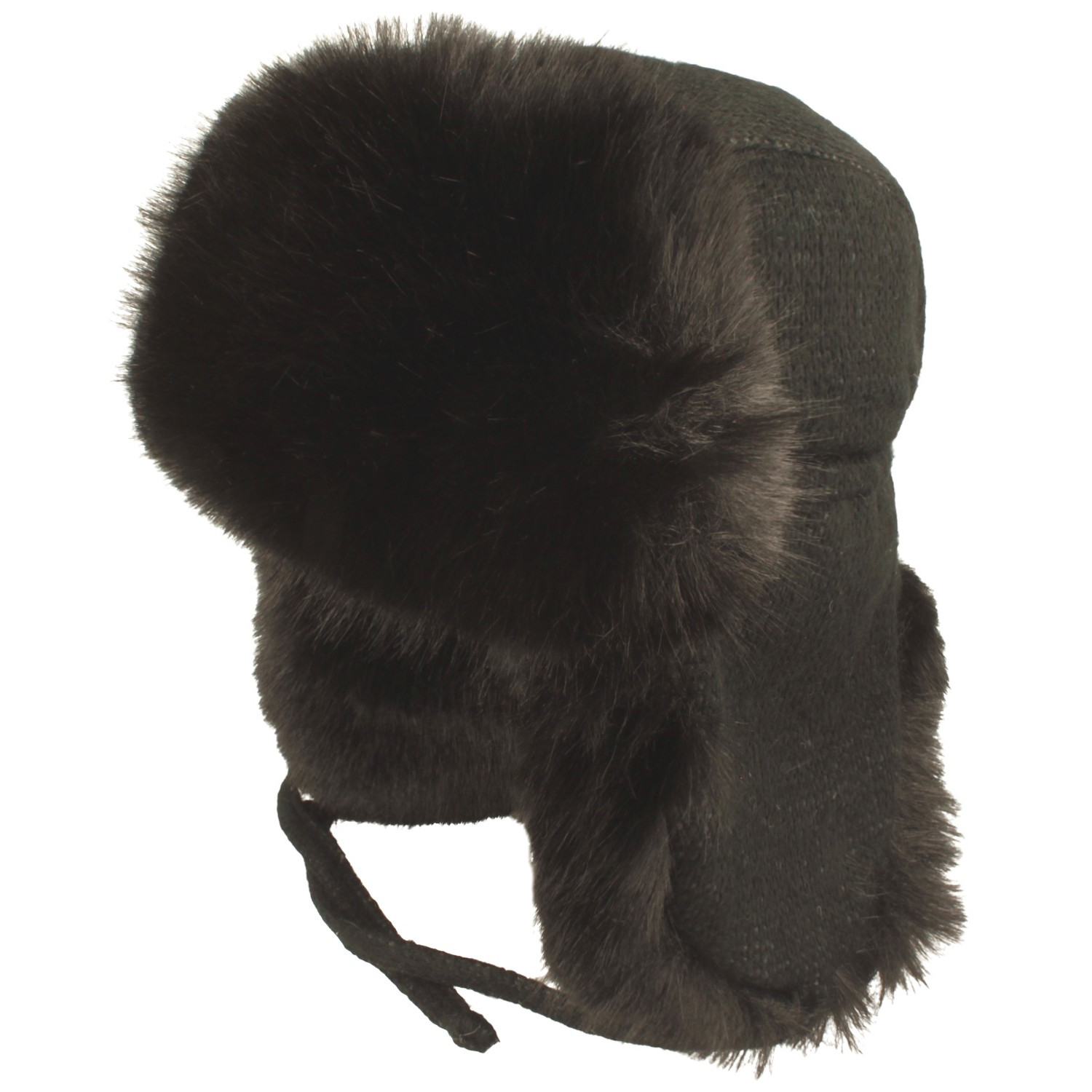 Warme Kunstfell Strick-Chapka für Damen von Hut-Breiter