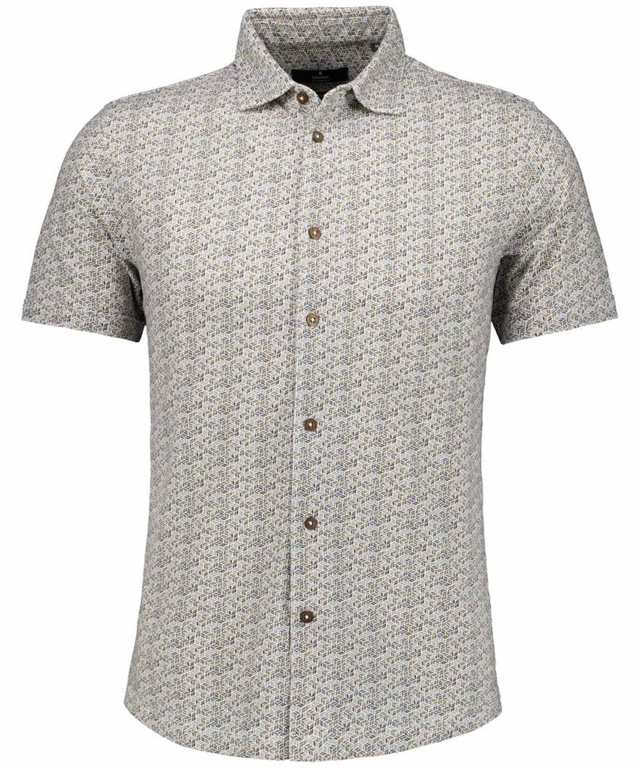 Ragman Hemd Alloverprint, Modern fit 5243598