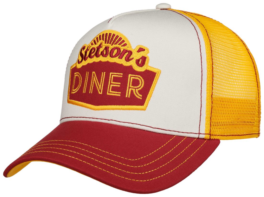 Stetson Trucker Cap "Stetson's Diner" mit Snapback