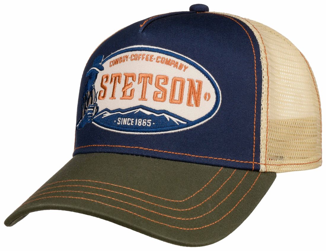 Stetson Trucker Cap Cowboy Coffe mit Snapback