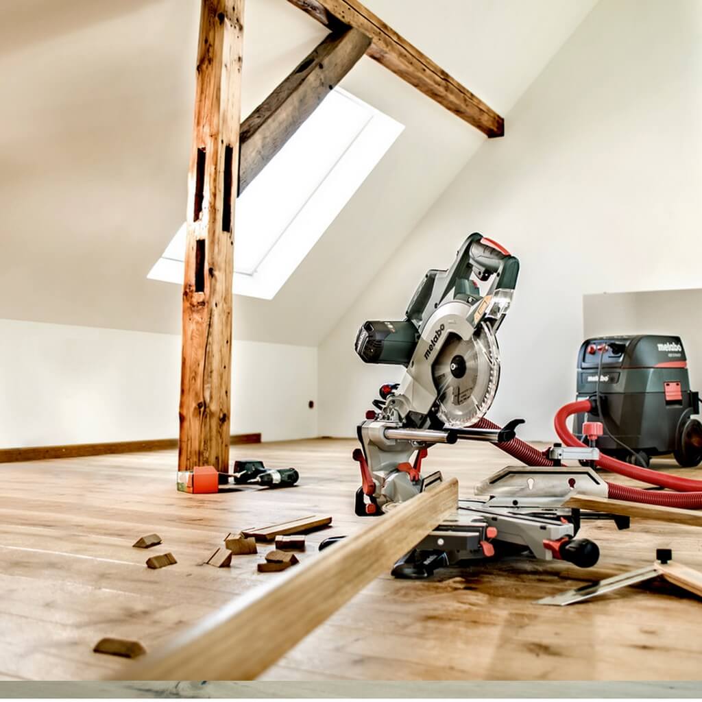 Metabo Kappsäge im Einsatz