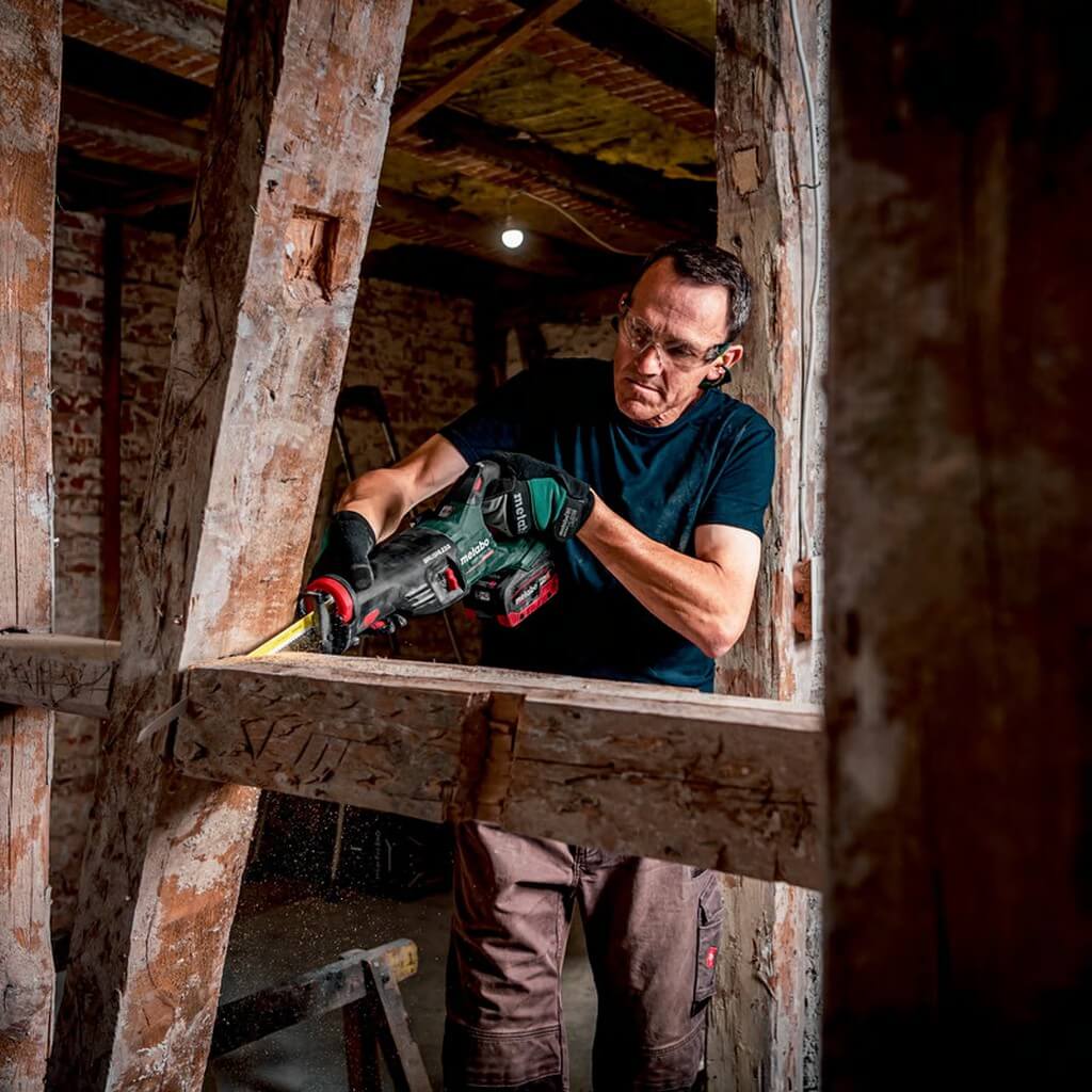 Metabo Säbelsäge im Einsatz