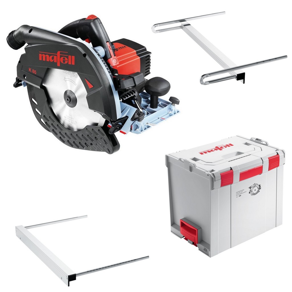 Mafell Handkreissäge K 85 Ec L-Max LED 10 m Kabel + Untergreifanschlag K 85-UA Mafell Handkreissäge K 85 Ec L-Max LED 10 m Kabel + Untergreifanschlag K 85-UA