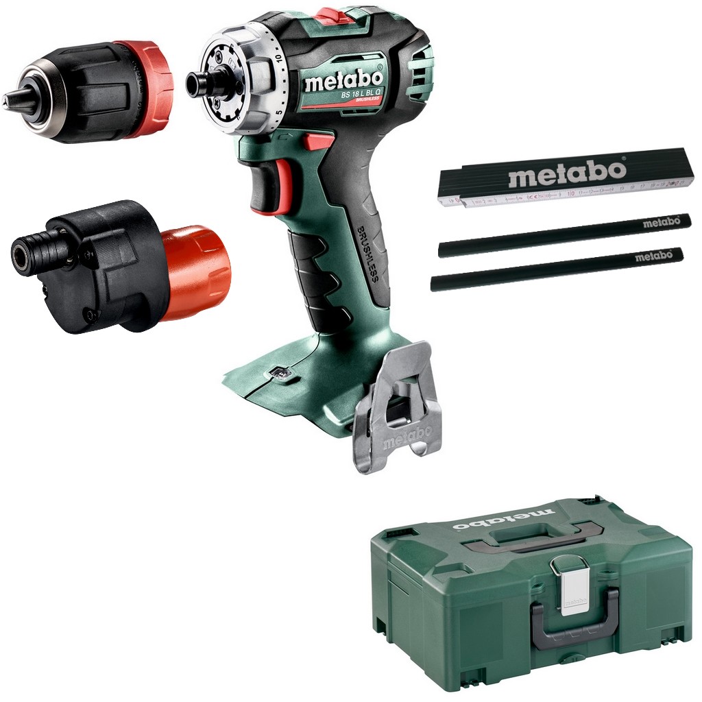 METABO Batterie-Électrique BS 18 L BL Q Metaloc dissertation meterstab 2x Crayon