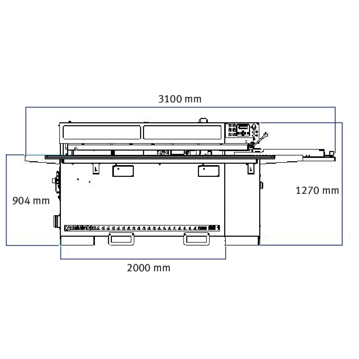 Kantenanleimmaschine Holzkraft minimax me 28t ER 5507031 Kantenanleimmaschine Holzkraft minimax me 28t ER 5507031