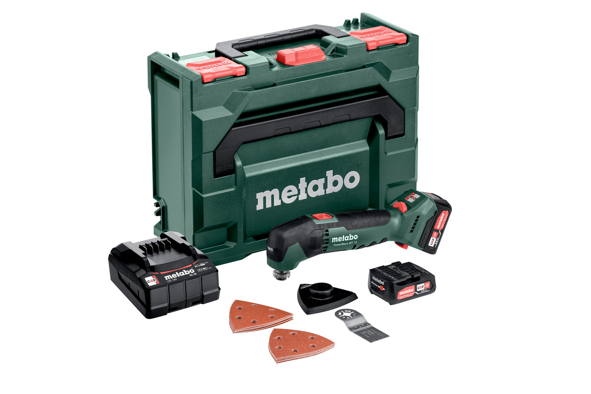 METABO Akku-Multitool PowerMaxx MT 12 613089500 metaBOX 145 METABO Akku-Multitool PowerMaxx MT 12 613089500 metaBOX 145