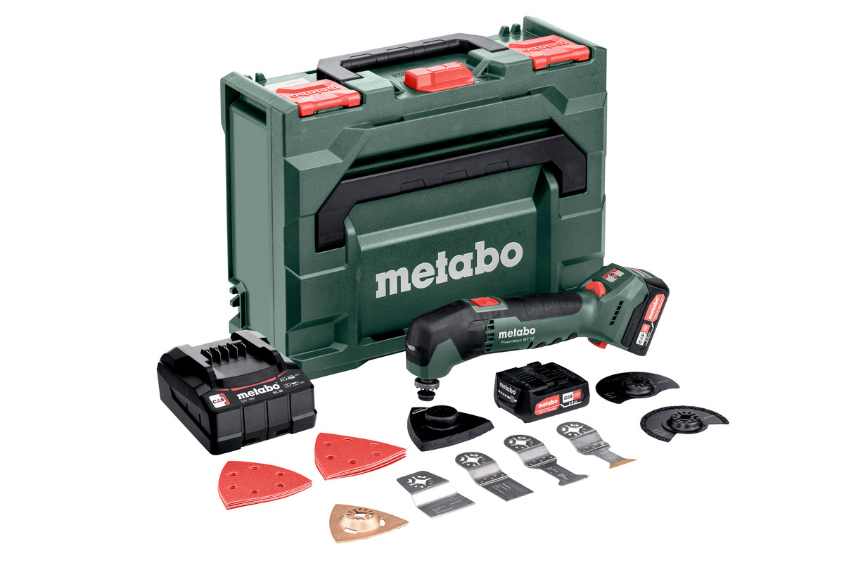 METABO Akku-Multitool PowerMaxx MT 12 613089510 metaBOX 145 METABO Akku-Multitool PowerMaxx MT 12 613089510 metaBOX 145