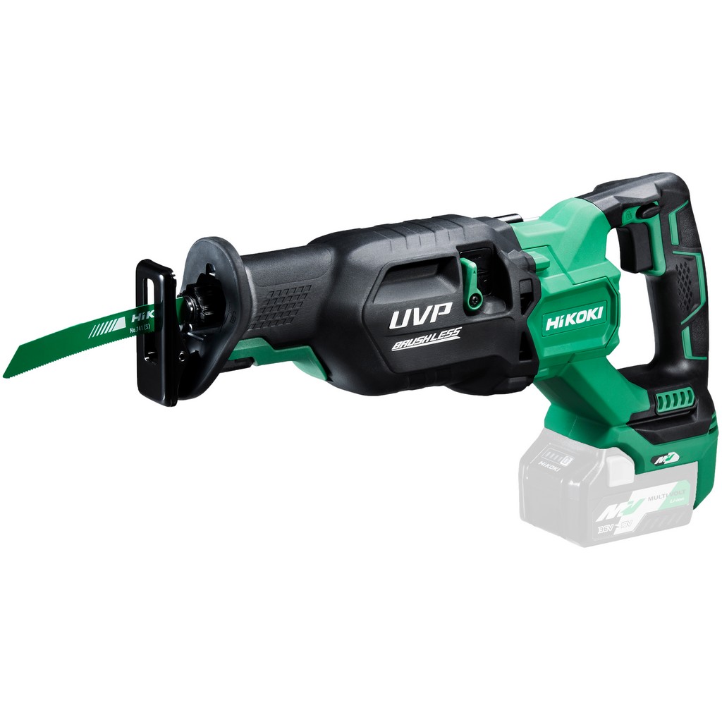 HiKoKi 36 V Akku Säbelsäge 3000 u/min für Holz Stahl Edelstahl Rohre CR36DAW4Z HiKoKi 36 V Akku Säbelsäge 3000 u/min für Holz Stahl Edelstahl Rohre CR36DAW4Z