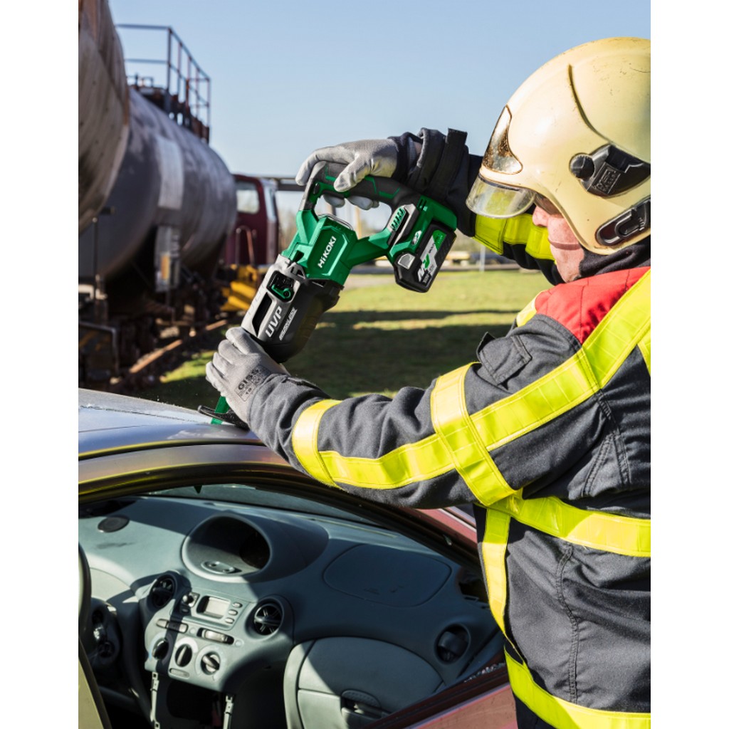 HiKoKi 36 V Akku Säbelsäge 3000 u/min für Holz Stahl Edelstahl Rohre CR36DAW4Z HiKoKi 36 V Akku Säbelsäge 3000 u/min für Holz Stahl Edelstahl Rohre CR36DAW4Z