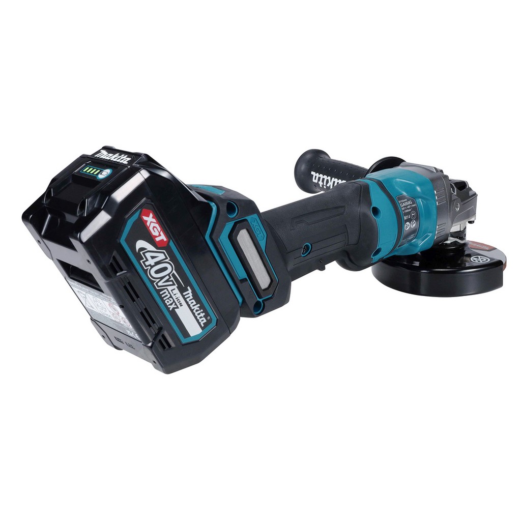 Makita Akku-Winkelschleifer Solo 40 V 125 mm Paddelschalter Motorbremse GA050GZ Makita Akku-Winkelschleifer Solo 40 V 125 mm Paddelschalter Motorbremse GA050GZ