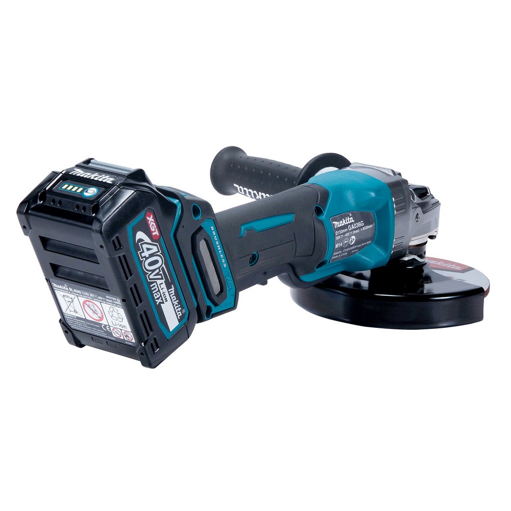 Makita Akku-Winkelschleifer Solo 40 V 150 mm Trenn- und Schrupparbeiten GA036GZ Makita Akku-Winkelschleifer Solo 40 V 150 mm Trenn- und Schrupparbeiten GA036GZ
