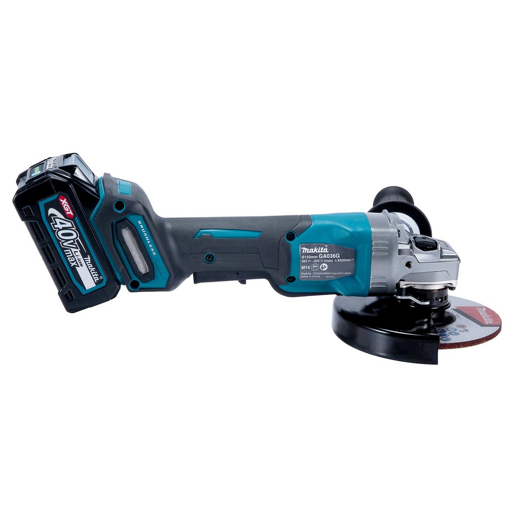 Makita Akku-Winkelschleifer Solo 40 V 150 mm Trenn- und Schrupparbeiten GA036GZ Makita Akku-Winkelschleifer Solo 40 V 150 mm Trenn- und Schrupparbeiten GA036GZ
