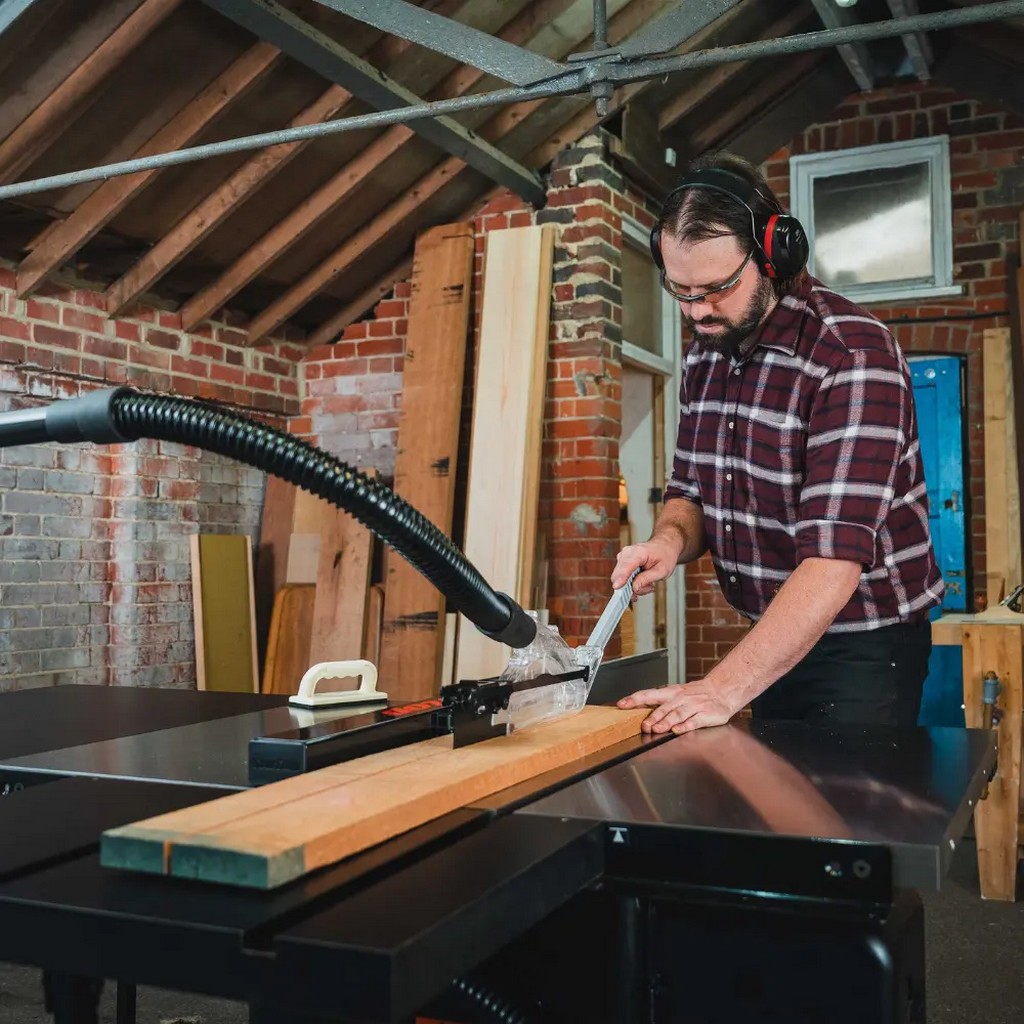 SawStop Tischkreissäge PCS 1300 mm Schwebendes Absaugrohr PCS31230-EU-52-FDC SawStop Tischkreissäge PCS 1300 mm Schwebendes Absaugrohr PCS31230-EU-52-FDC