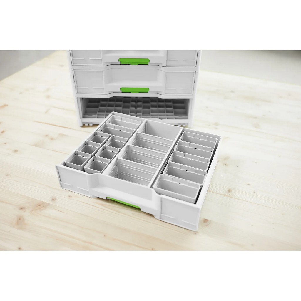 Festool Einsatzboxen Set 50 x 50 / 50 x 100 x 68 - Set 13-teilig 578056 Festool Einsatzboxen Set 50 x 50 / 50 x 100 x 68 - Set 13-teilig 578056