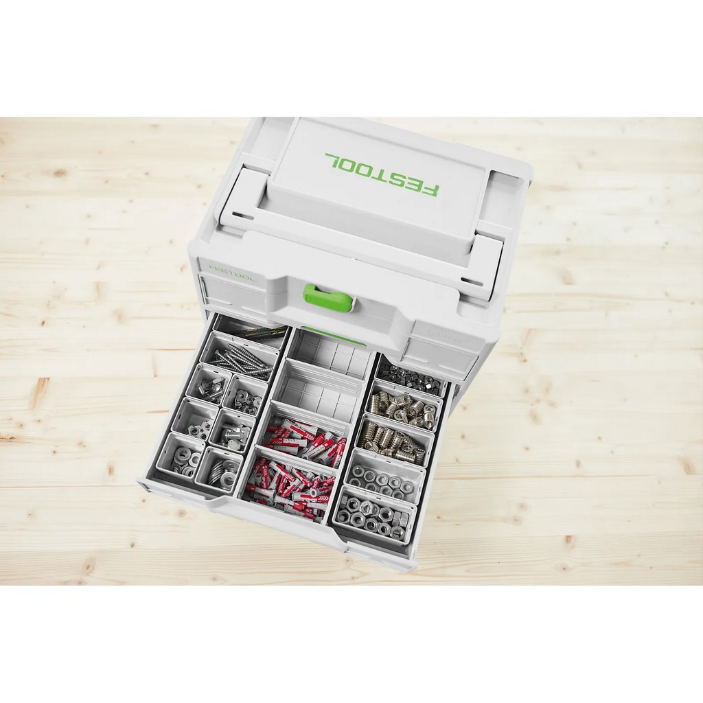 Festool Einsatzboxen Set 50 x 50 / 50 x 100 x 68 - Set 13-teilig 578056 Festool Einsatzboxen Set 50 x 50 / 50 x 100 x 68 - Set 13-teilig 578056